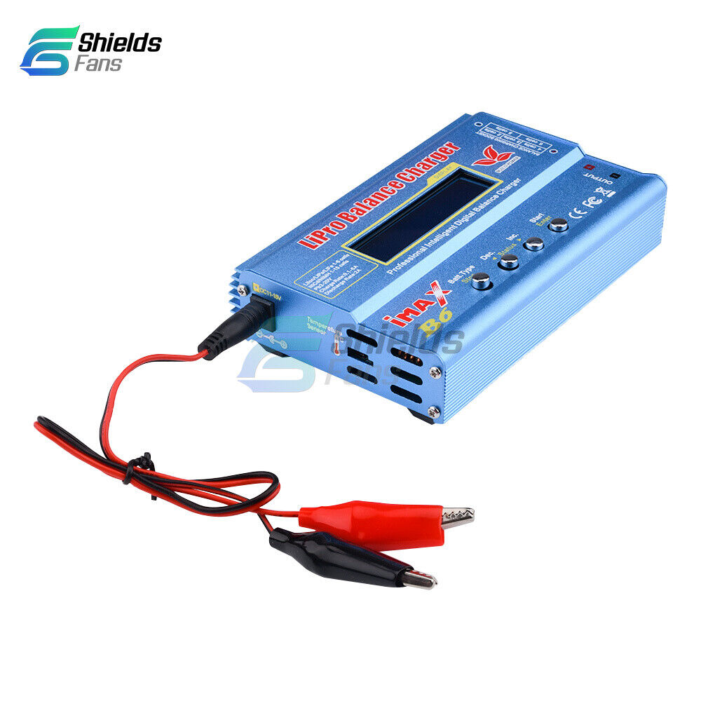 Digital LCD iMAX B6 RC Lipo NiMh NiCD Battery Balance Charger Power Adapter Brand Unbranded/Generic MPN Does not appl