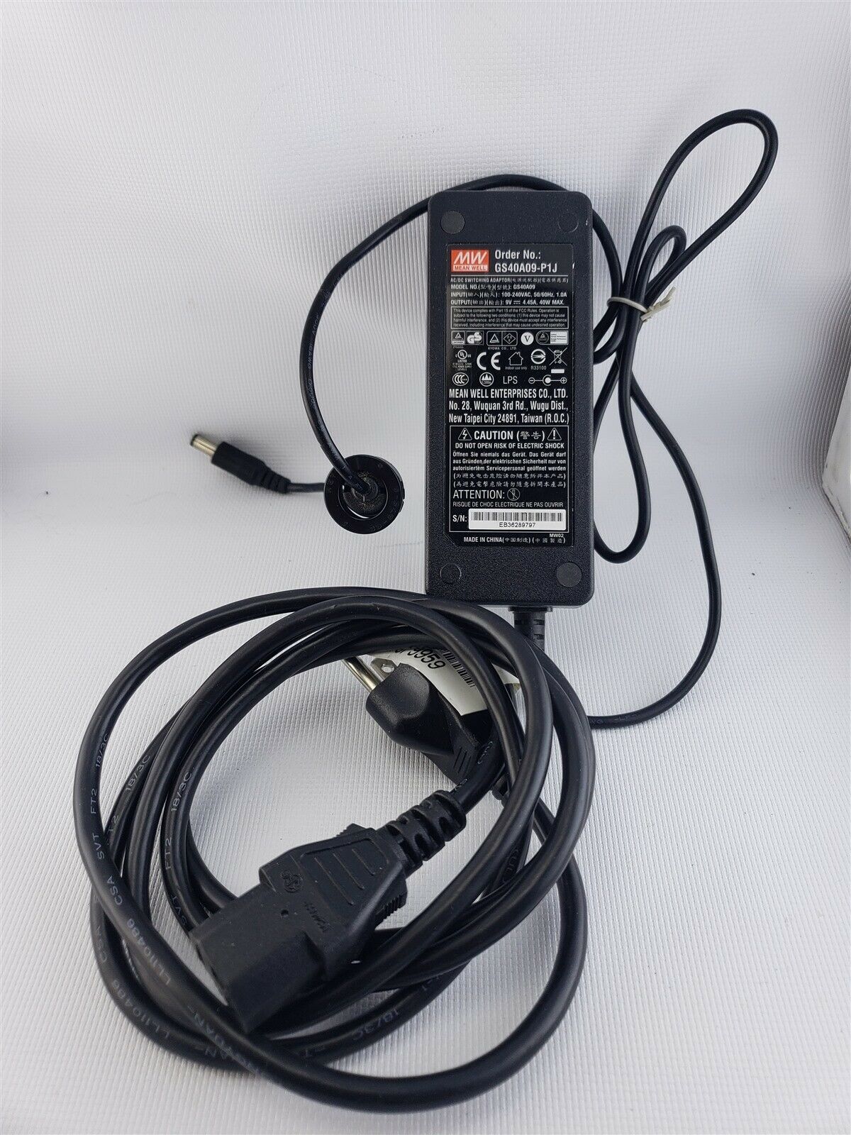 New Original OEM 12V 4A AC Adapter&Cord for MSI Optix MAG27C LED Gaming Monitor@ Country/Region of Manufacture: China