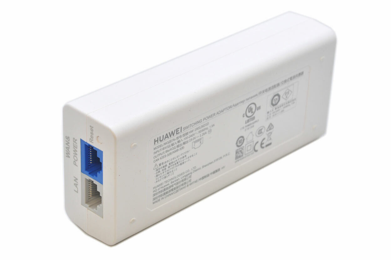 19V 1.26A Power Adapter For HUAWEI 5G CPE Win H312-371 Outdoor CPE N5368X POE Compatible Brand: For Huawei Connectio