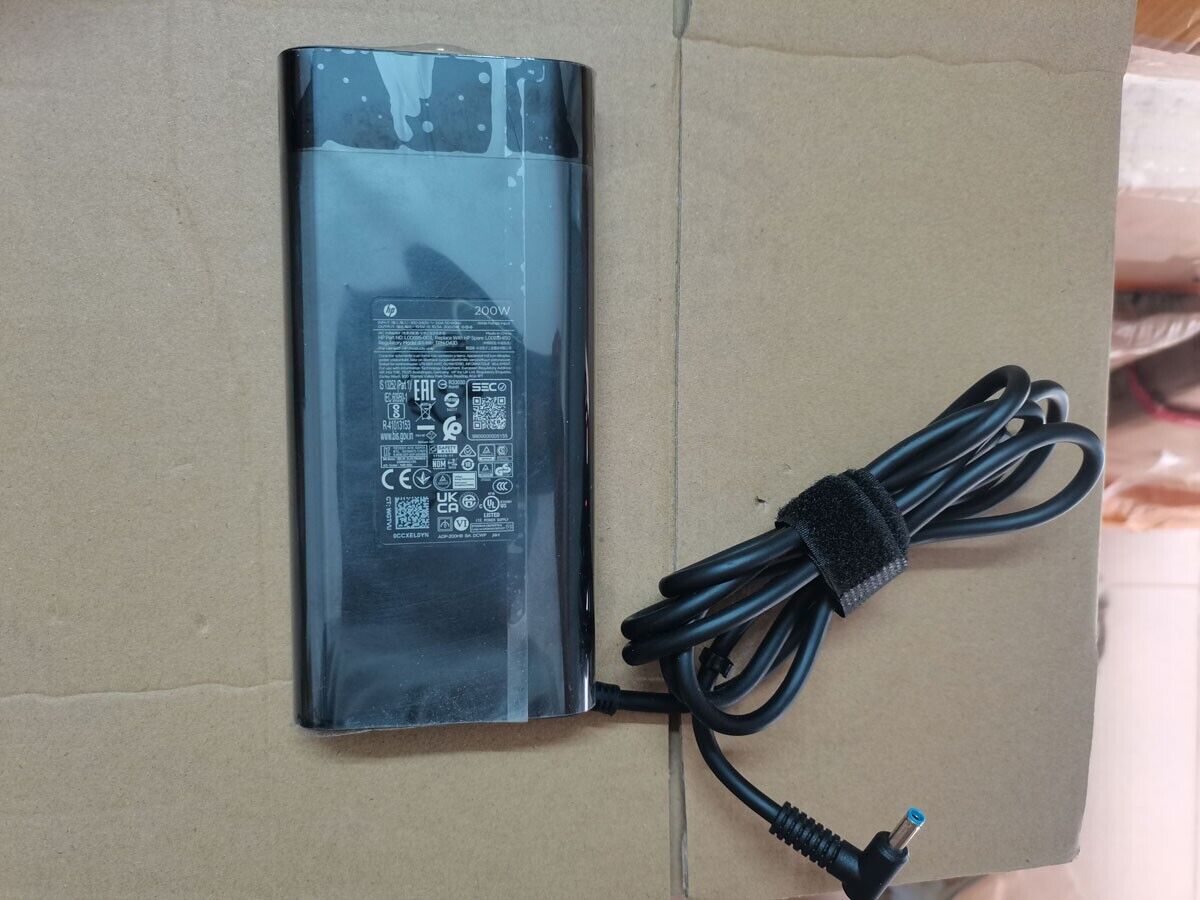 Genuine 19.5V 10.3A TPN-DA10 L00895-003 For HP gaming 15-en1000na NEW AC Adapter Compatible Brand: For HP Bundled It