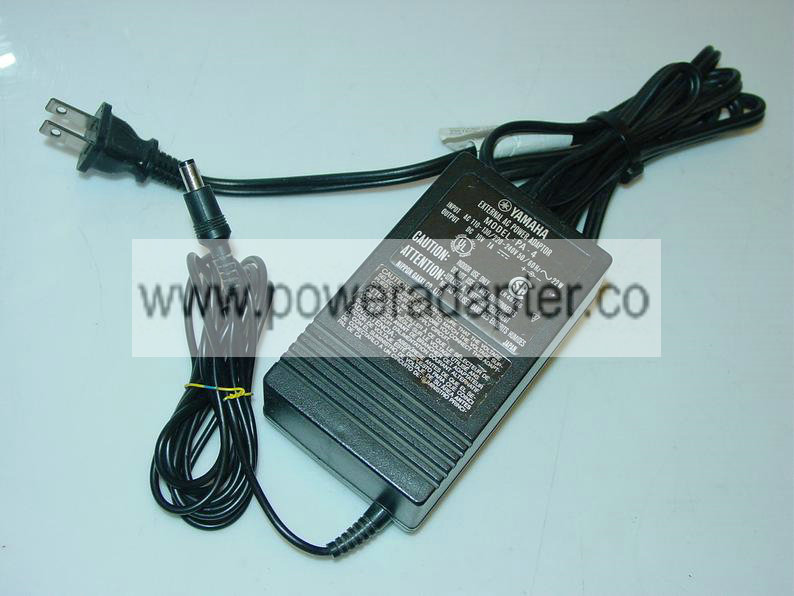 Genuine Original Yamaha PA-4 Ac to DC Power Supply Adapter 10V DC 1A. for Electric Keyboard Japan Item details Handm