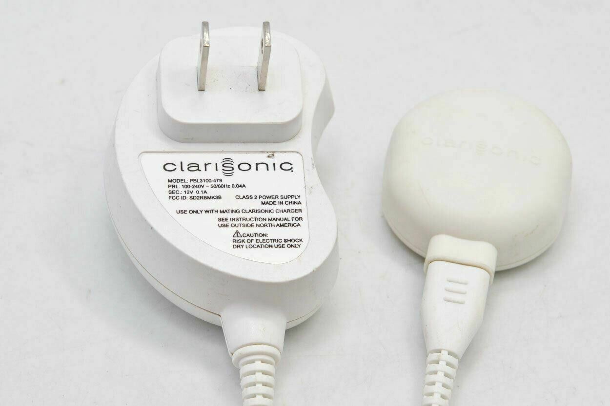 For Clarisonic Mia 1 and Mia 2 Power AC Adapter charger 12V 0.1A PBL3100-479 Input:100-240V Output:12V 0.1A Compatible