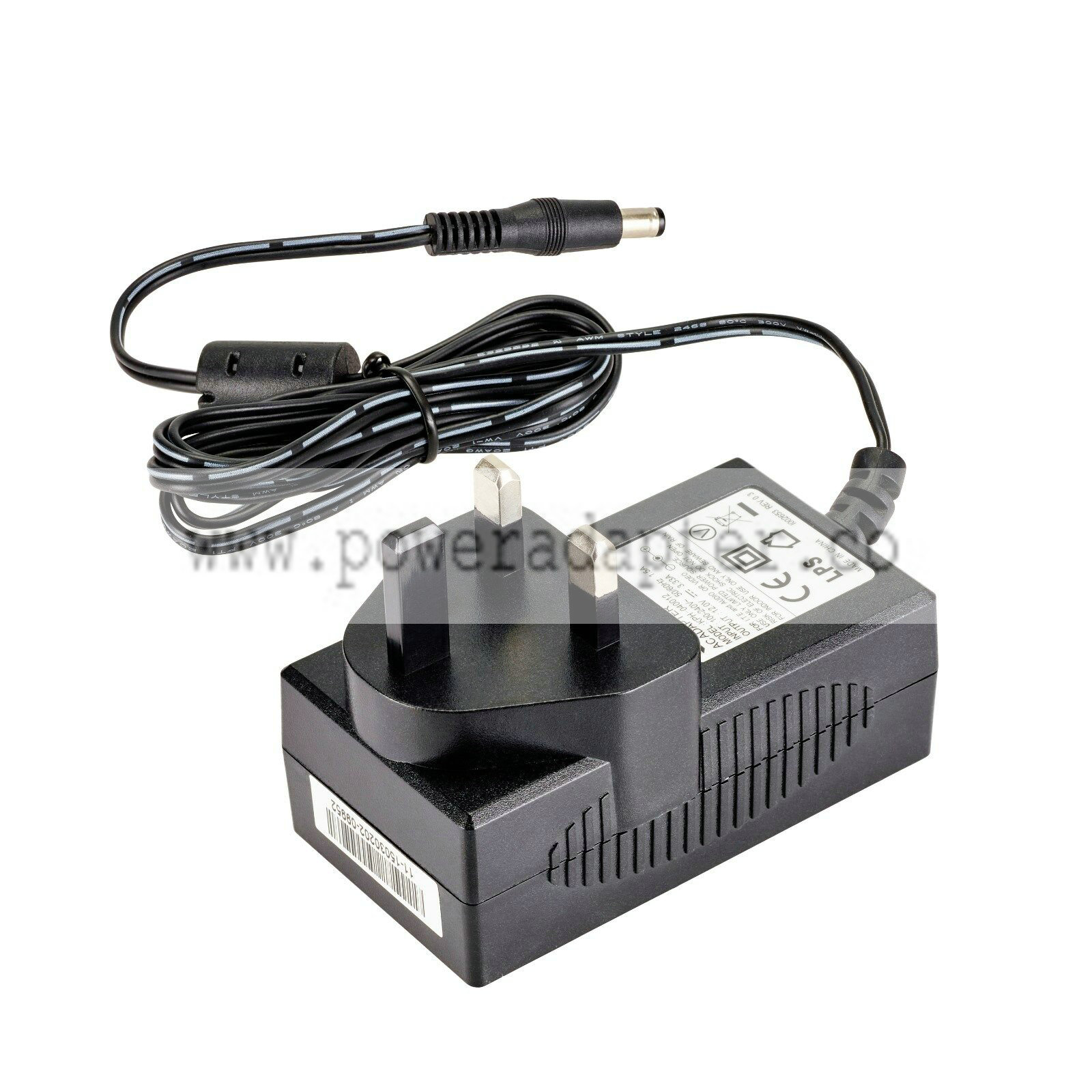 12V 3A AC-DC Power Supply Adapter Charger for Goodmans C20230F C20230DVB LED TV Description : This UK plug adaptor