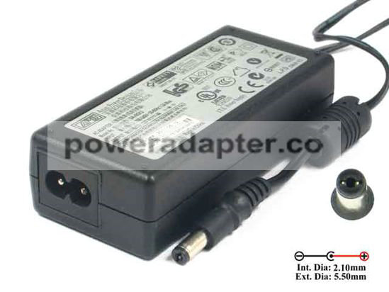 APD 12V 4A Asian Power Devices DA-48Q12 AC Adapter NEW Original 5.5/2.1mm, 2-Prong