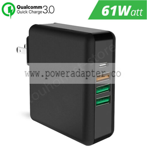 61W USB Type C Power Adapter Charger For Apple iphone Huawei Macbook Air Laptop Ports/Interfaces: USB-C Output Voltage