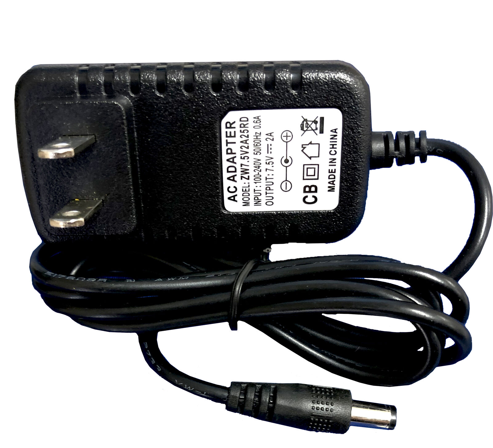 7.5V 2A 15W AC to DC Adapter Power supply charger For CASIO AD-1 SA-75 KEYBOARD Type: AC/DC Adapter MPN: Does Not App