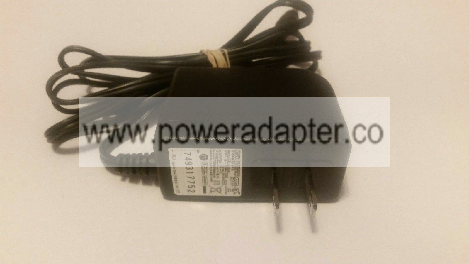 GENUINE ASIAN POWER DEVICES MODEL: WA-24C12U AC ADAPTER FOR EXTERNAL HARD DRIVE GENUINE ASIAN POWER DEVICES, INC. AC