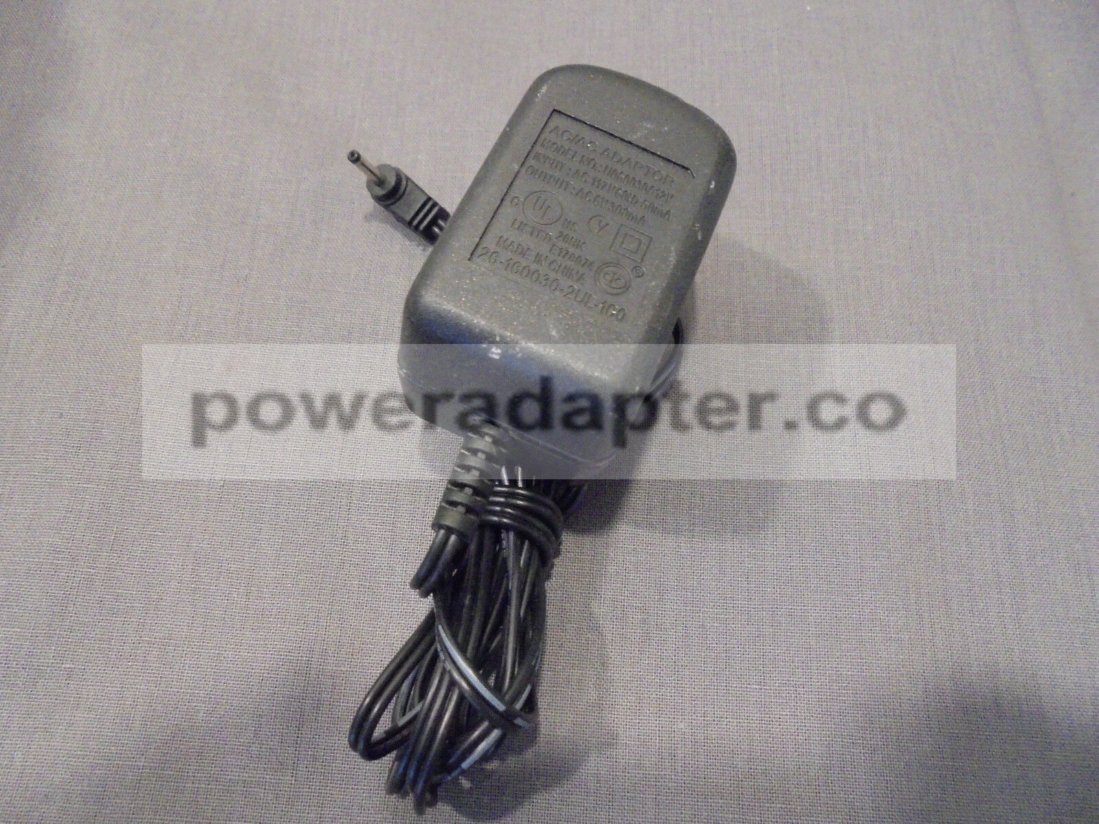 AT&T VTECH U060030A12V (Thin plug) Cordless Phone 6 VAC 300MA AC ADAPTER Condition: Used: An item that has been used
