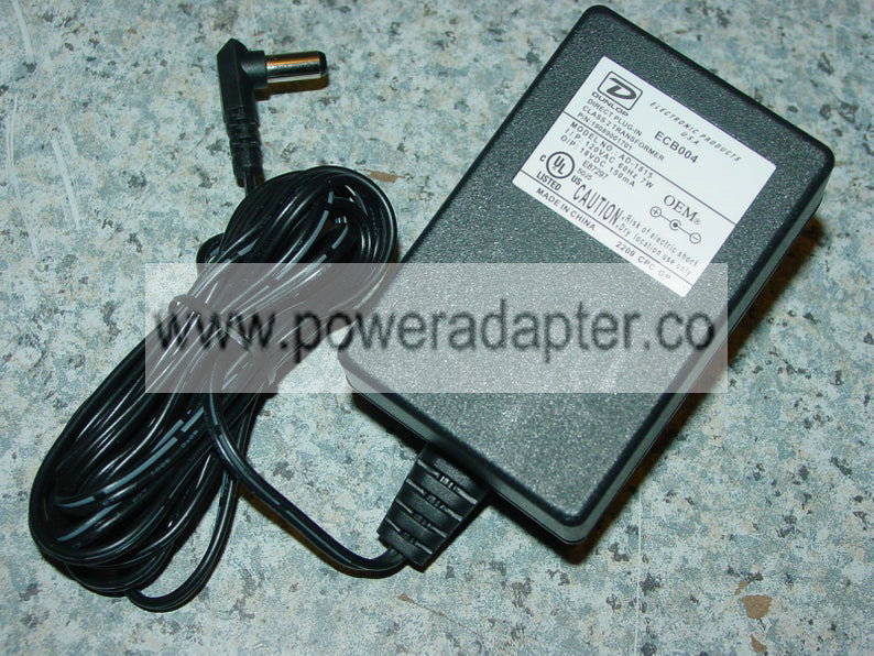 Dunlop ECB004US AC Adapter 18V DC 150mA AD-1815 Power Supply for Effects Pedals Original Dunlop ECB004US AC Adapter
