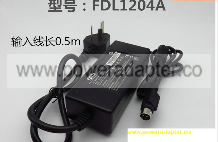 original 24V 2.0A universal GP-2402AI GP2402AI lable printer ac power adapter 24V 2A 3pin