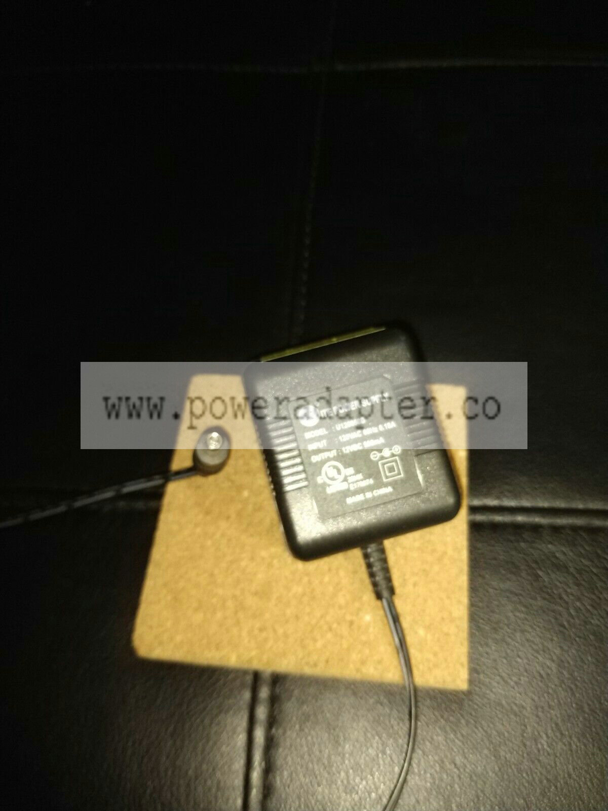 ITE U120050D Power Supply Adapter Output 12V AC 500mAh Transformer Charger Product Type: Transformer Type: AC/AC Ada