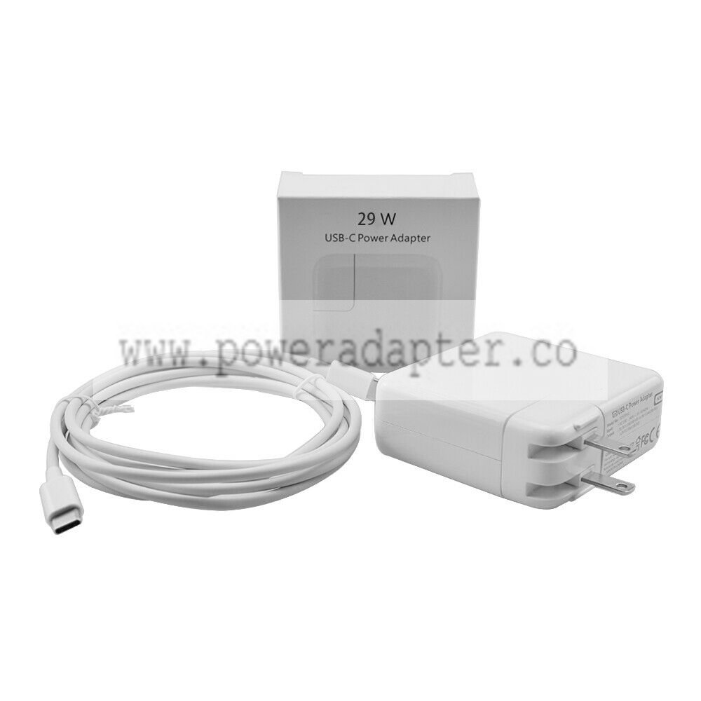 Type-C Charge For MacBook 29W Power Charger USB C Power Adapter Charging Cable Manufacturer warranty: 12 Months Compat