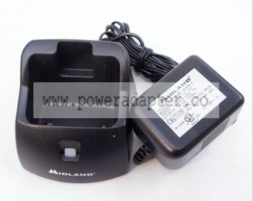 Midland Cp20 Midland - Single Port Desktop Charger And Ac Adapter For P20 & G15 MPN: CP20 Brand: Midland UPC: 0460
