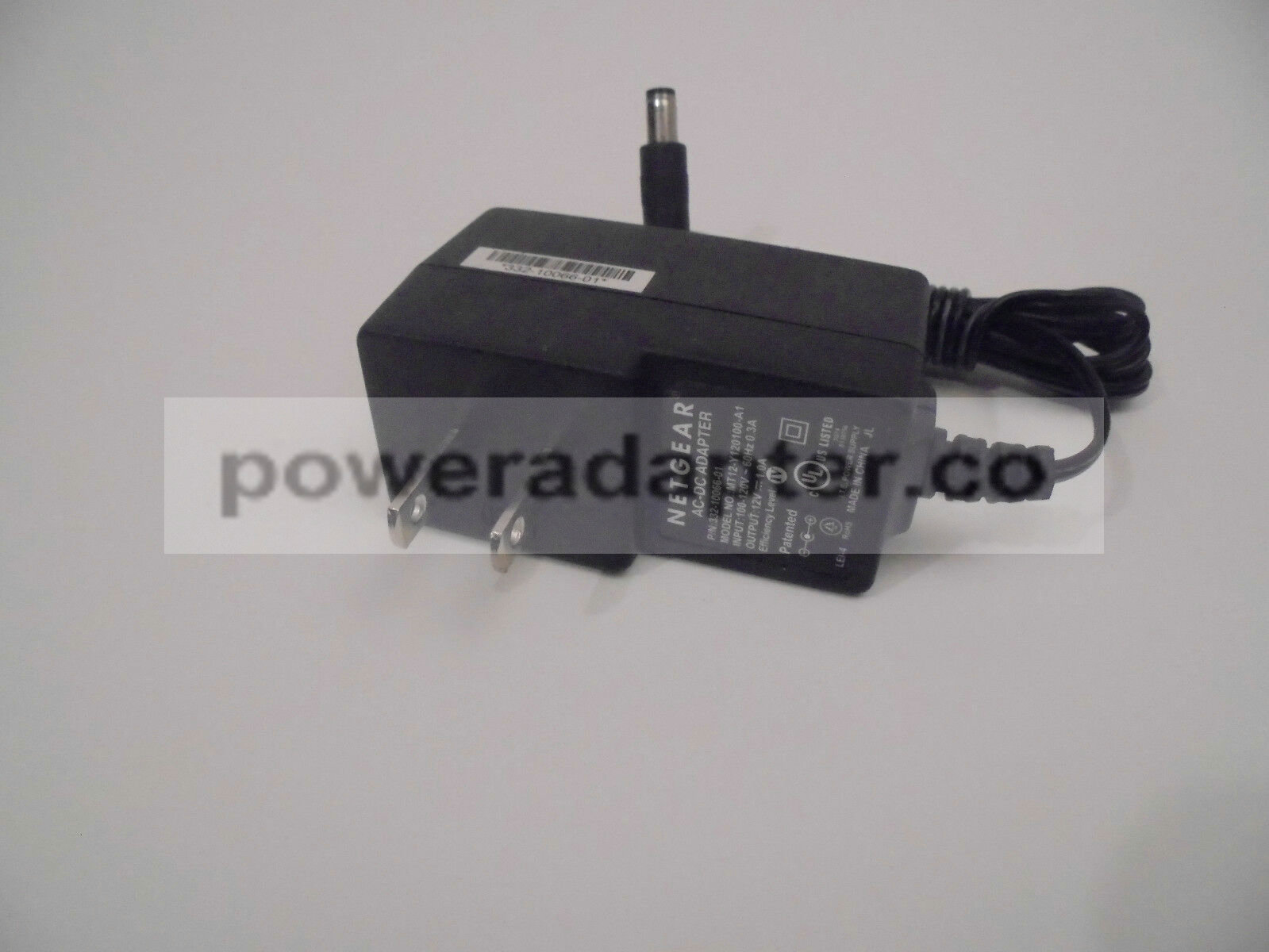 Netgear 332-10166-01 AC-DC Adapter MT12-Y120100-A1 Condition: new Country/Region of Manufacture: China Brand: Netgea