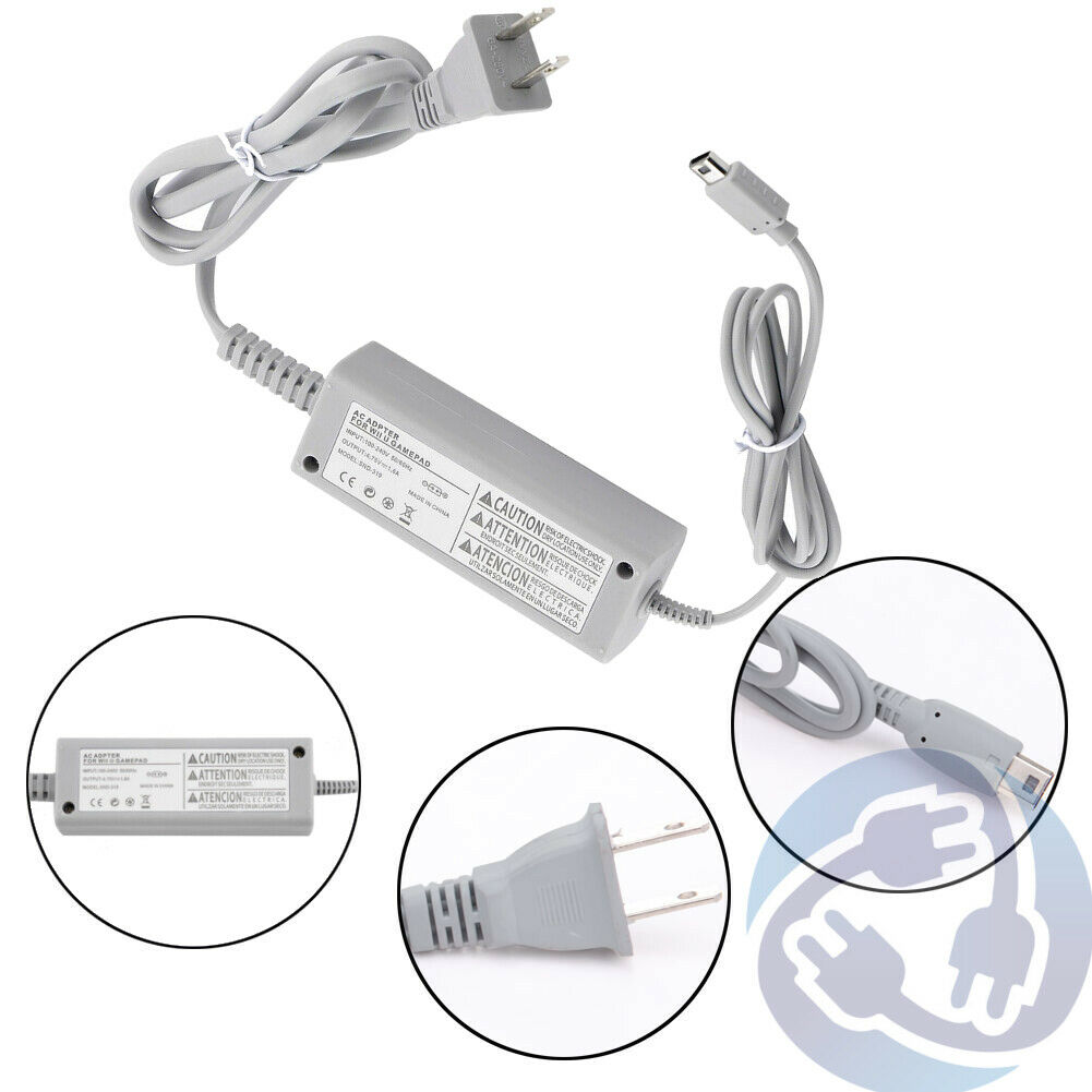 AC Power Supply Charging Adapter Cable Charger For Nintendo Wii U GamePad MPN: Does Not Apple Platform: Nintendo Wii