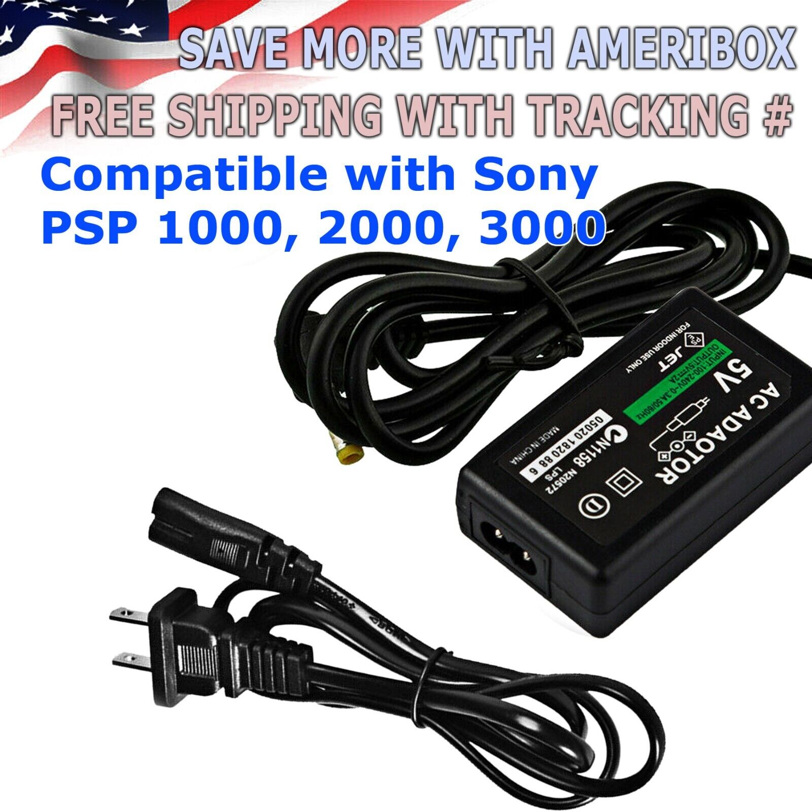 AC Adapter Home Wall Charger Power Supply For Sony PSP 1000 2000 3000 Slim Lite Model Sony PSP 1000 / 2000 / 3000 Coun