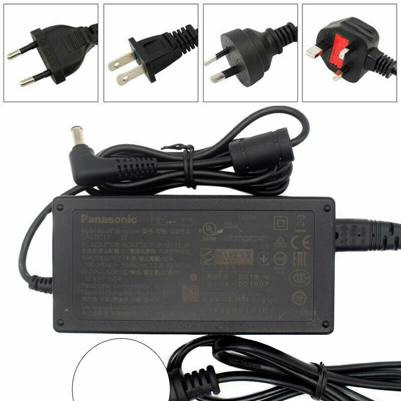 Panasonic Power Supply AC Adapter Charger For AG-AC90 AG-DVX200 Camcorder Model: AG-AC90 Modified Item: No Custom Bu
