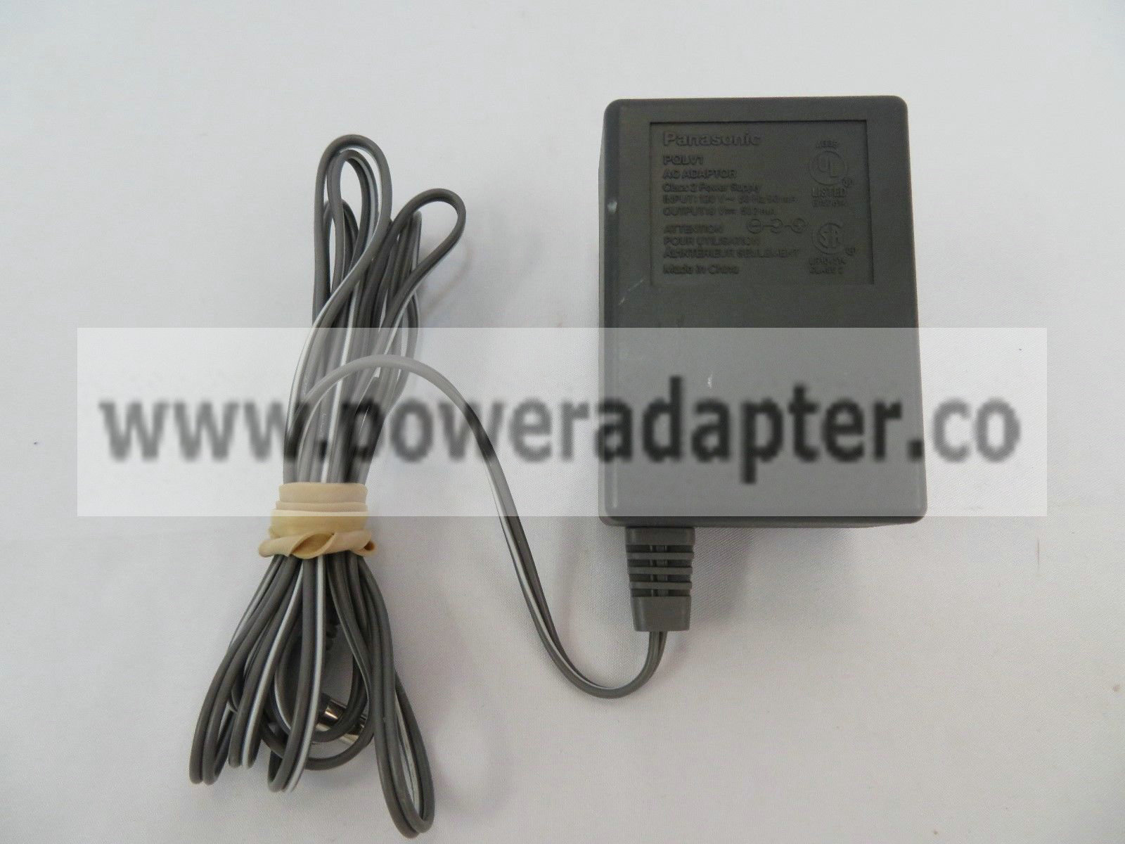 9V Dc 500mA Genuine Panasonic PQLV1 AC Power Supply Adapter Charger (9V DC, 500mA) Brand: Panasonic Model no: PQ