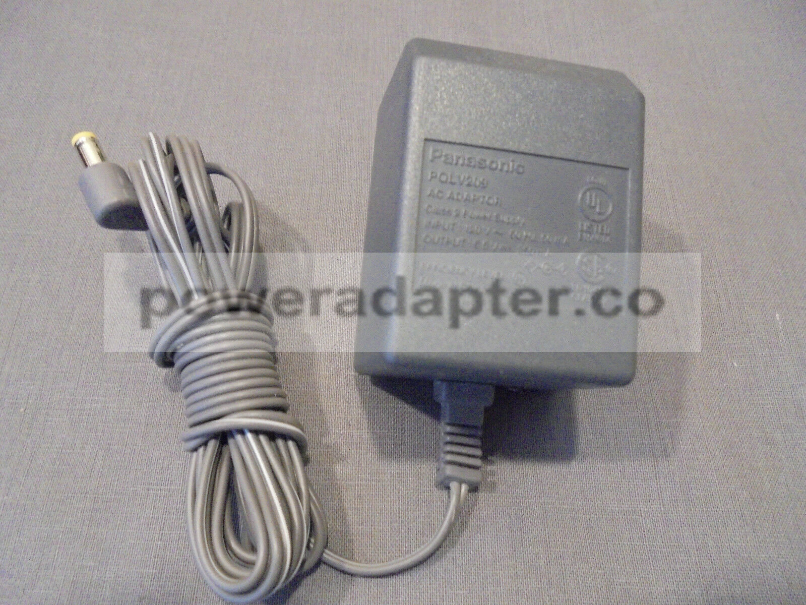Panasonic PQLV209 AC Adapter 6.5V 350mA Genuine Condition: Used: An item that has been used previously. The item may