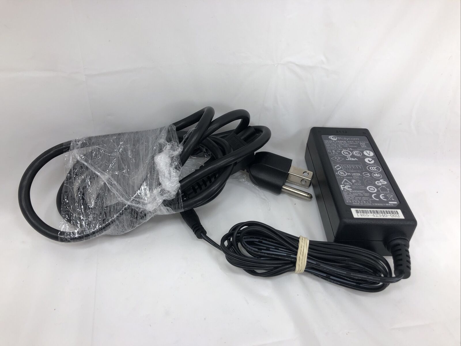 Polycom SPS-12A-015 1465-42340-002 DC24V Power Supply / AC Adapter Compatible Brand: For Polycom Non-Domestic Product: