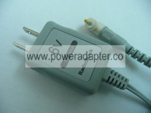 RADIO SHACK cat. 273-1763 1800mA 6v AC Power Adapter, With Adaptaplug "A" Tip MPN: 273-1763 Brand: RadioShack Outp