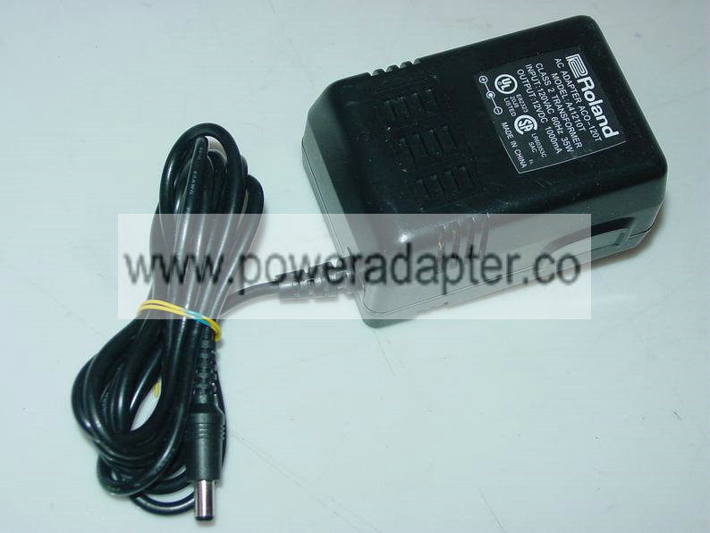 Roland A41210T Power Supply AC Adapter ACO-120T for Electronic Keyboard Original OEM Roland A41210T Power Supply AC A