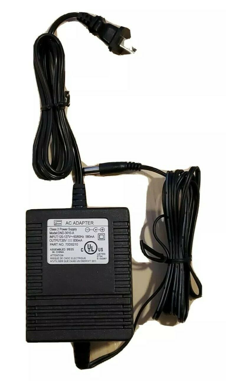 Genuine SKYNET DND-3010-A 30V Power Supply Adapter Features: Powered Custom Bundle: No MPN: Does Not Apply Compati