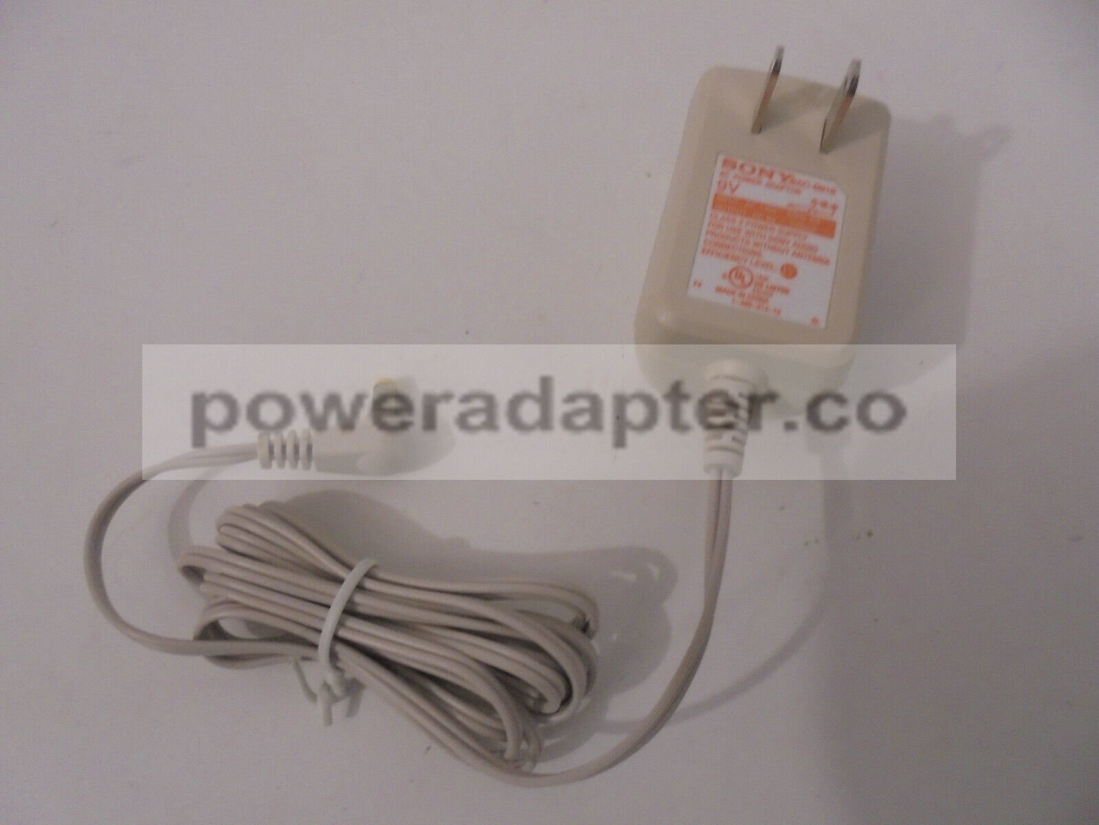 Sony AC-B918 9V AC Power Adapter AC Adapter 9V Power Supply MPN: AC-B918 Model: AC-B918 Output Voltage: 9V Country/R
