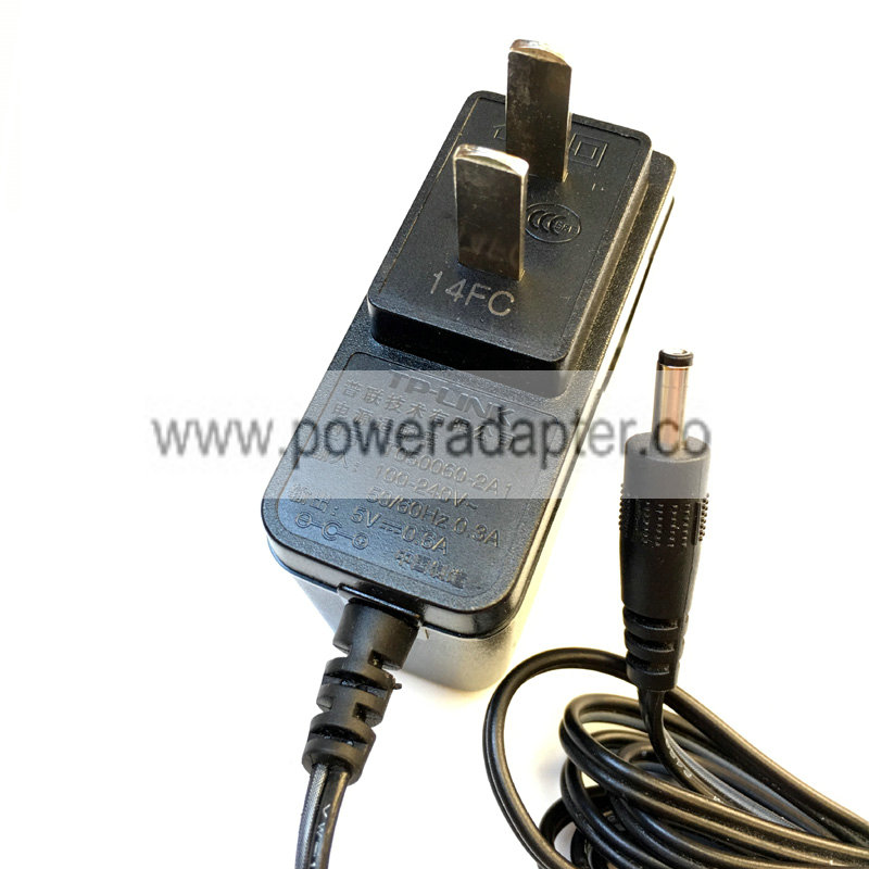 original TP-LINK 5V 0.6A T050060-2A1 power adapter hub universal power cord brand: TP-LINK output: 5V—0.6A model: T05