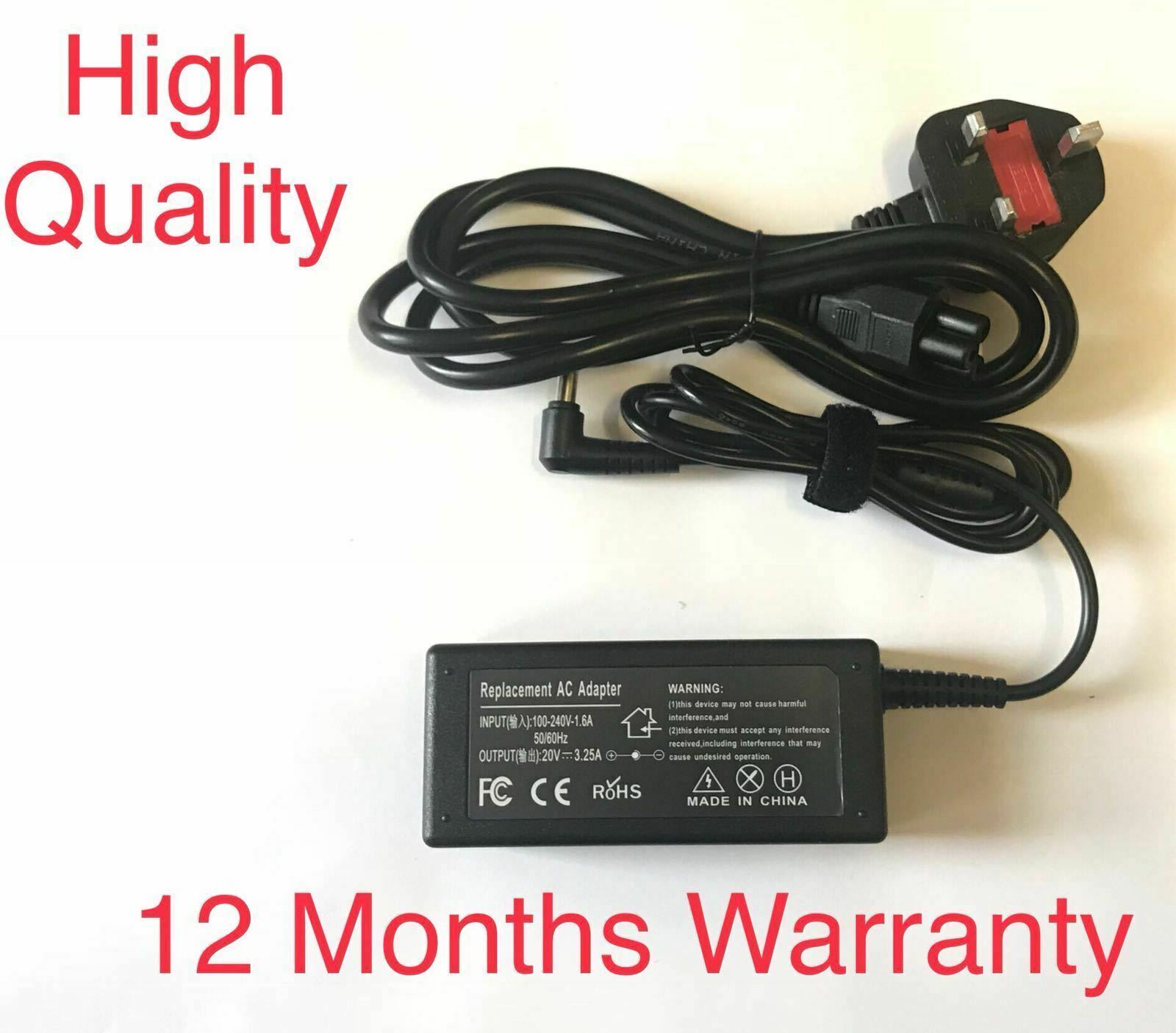 Thermal Printer Power Supply Adapter Zebra Eltron Hitek TLP2844 20V 3.25A Custom Bundle: power cord will fit your cou