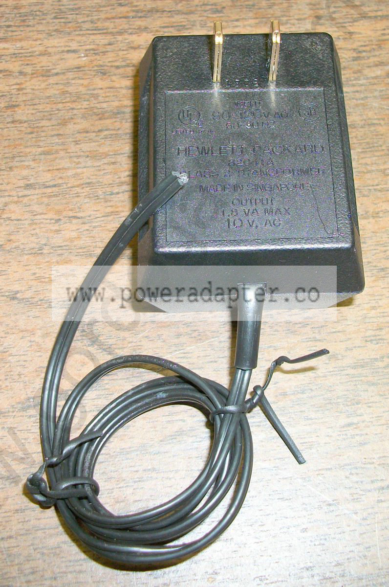HP Vintage Calculator AC Adapter 82041A 1.8V [82041A] This AC adapter is for use with some vintage HP Calculators - 8