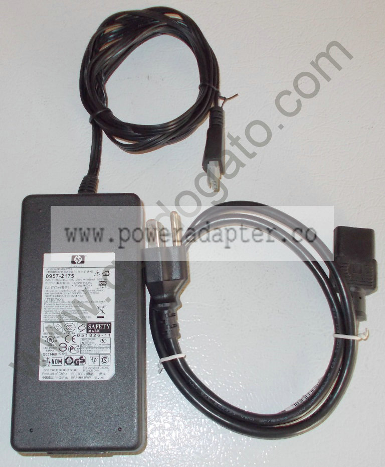 HP PSC 1610 AC Adapter Power Supply (0957-2175) [0957-2175] This AC adapter is for use with HP PSC 1610 and is in good