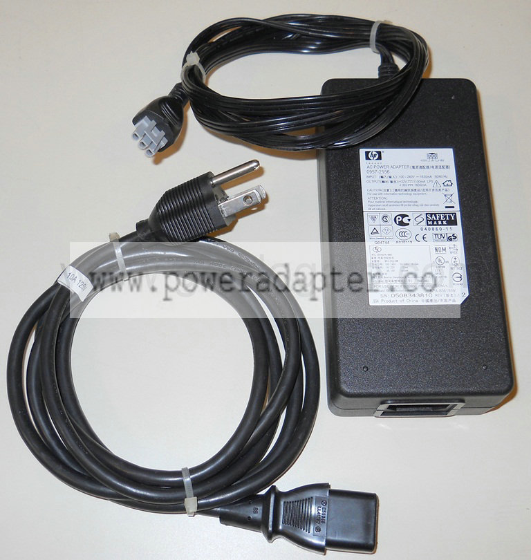 Hewlett Packard Photosmart 2575 0957-2156 AC Adapter Power Suppl [0957-2156] This AC adapter is for use with HP Photos