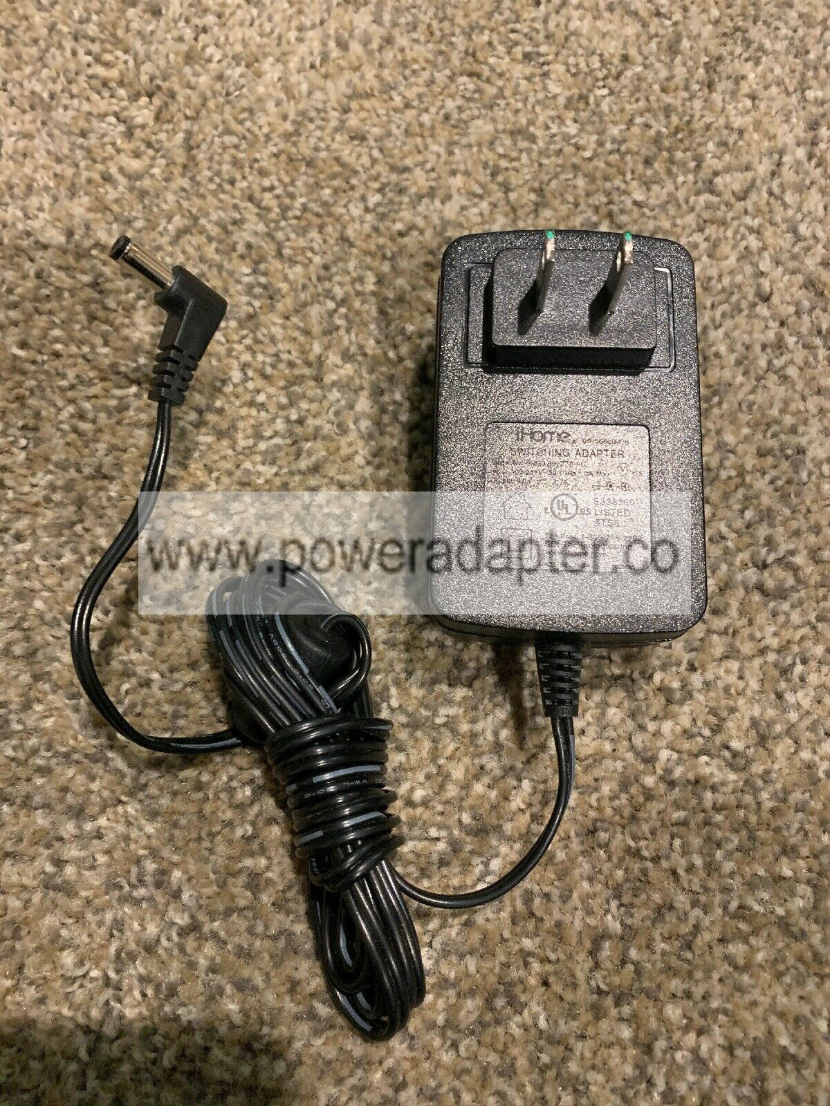 iHome Genuine Switching Adapter Cord Power Supply, GQ30-090270-AU, Black Brand: iHome MPN: GQ30-090270-AU iHome Ge