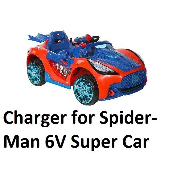 battery charger 6V AC DC Adapter For spider man super car Ride-On Type AC/DC Adapter Compatible Model For 8804-01 Dynac