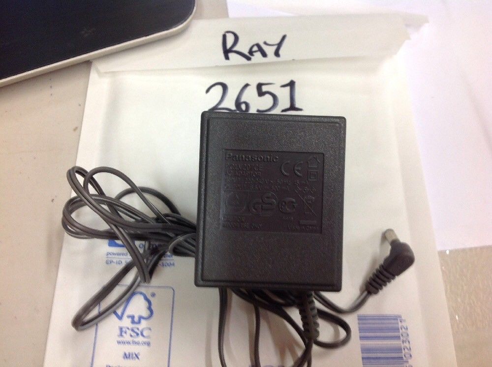 Genuine Panasonic PQLV207CE AC Adaptor 6.5V 500mA Eu Power Supply This power supply is exactly as shown in the photo