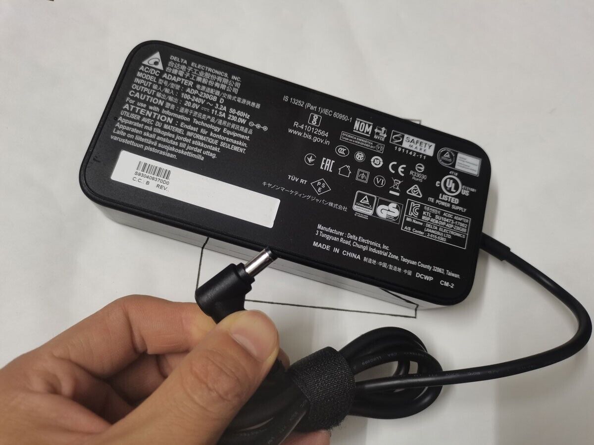 Original 20V 11.5A ADP-230GB D For MSI MS-16V1 GS66 Stealth 10SF-005US 230W 5.5m Compatible Brand For MSI Bundled Items