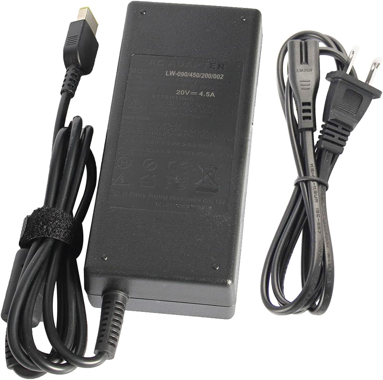 90W 20V 4.5A Laptop Charger for Flex 20 C40-05 C50-30 IdeaCentre-C355 C365 C455 ThinkCentre-Tiny-in-One-23 All-in-One PC