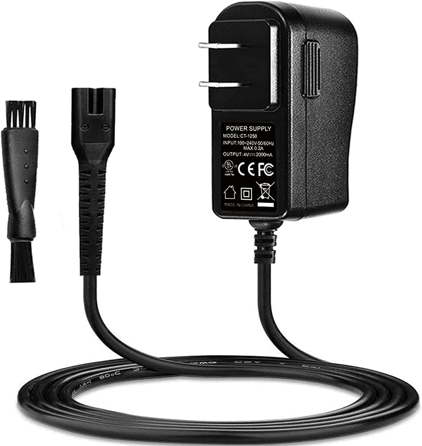 Replacement for Wahl Magic Clipper Cordless Charger, 4V Clipper Charger Compatible with Wahl 8164/8591/8148/8504, 5-Star