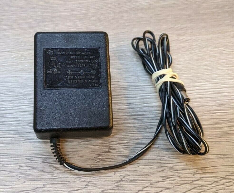 Original TEXAS INSTRUMENTS Model AC-9175A Calculator Charger Power Supply Tested Type: AC/DC Adapter Features: Powere