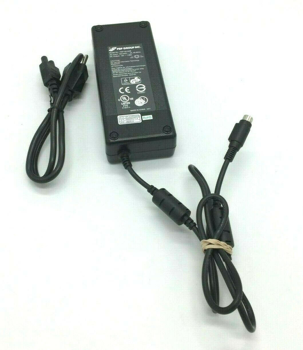 FSP 19V 7.89A FSP150-AAB 4 PIN 4-Pin 150w Ac Adapter power cord Type: AC/Standard Custom Bundle: No MPN: FSP19v7.89A