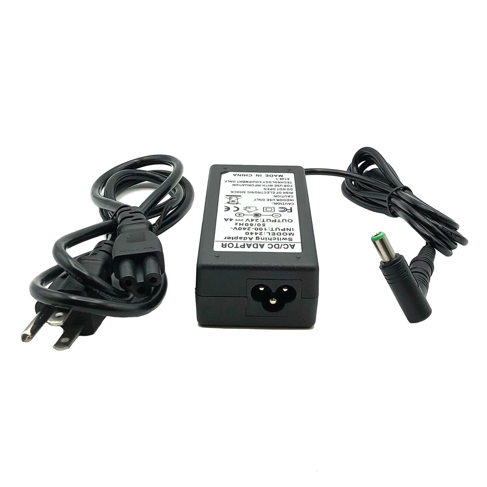 New 24V 4A AC DC Adapter for Zebra GX420t GX430t ZP450 GT800 GT810 Power Supply Compatible Brand: Zebra Connection S