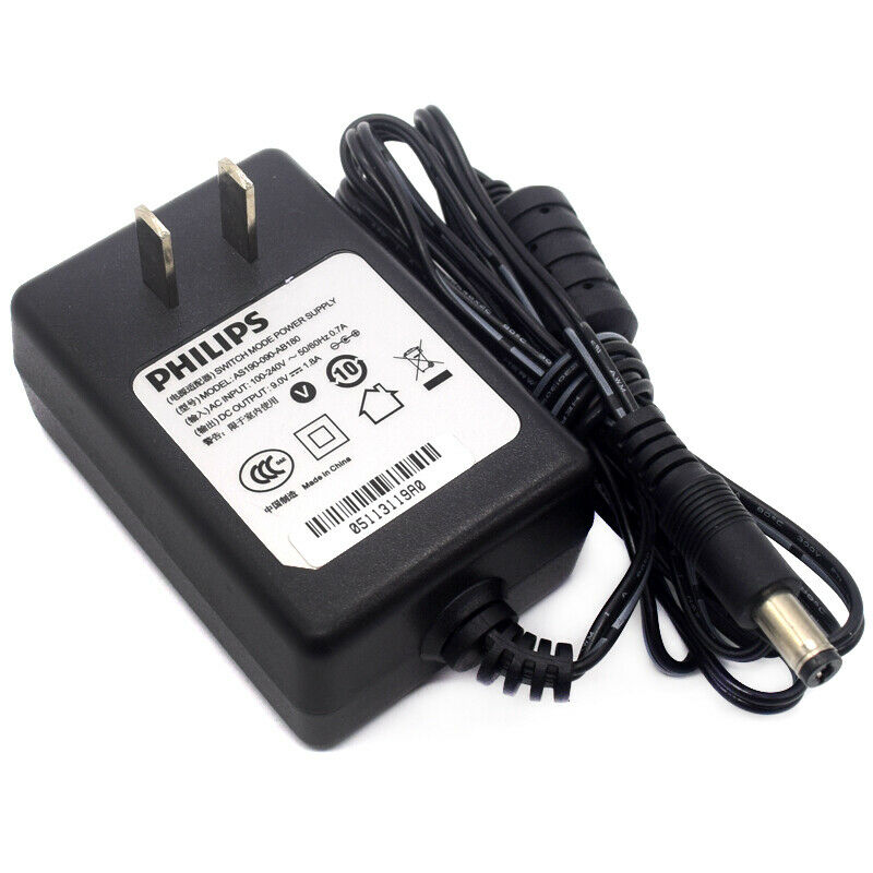 Philips AS190-090-AB180 9V 1.8A AC Adapter Charger Power Supply Model: AS190-090-AB180 Type: AC/AC Adapter Modified