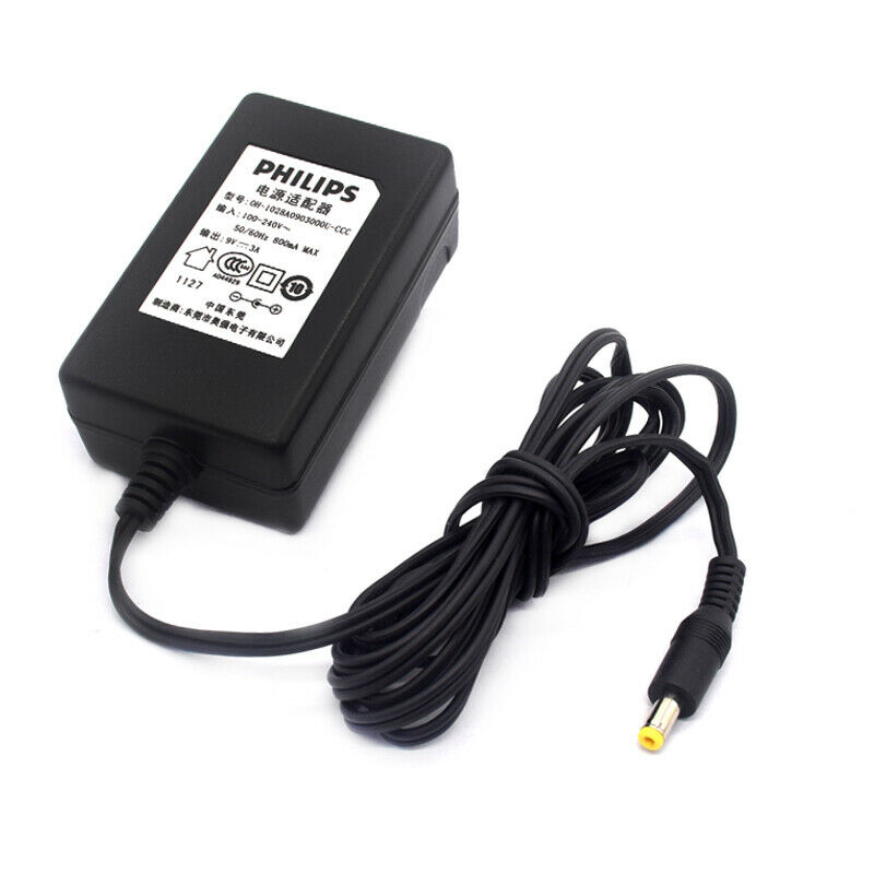 Philips OH-1028A0903000U-CCC 4.5*1.7mm 9V 3A AC Adapter Power Supply Manufacturer warranty: 1 month Country/Region of