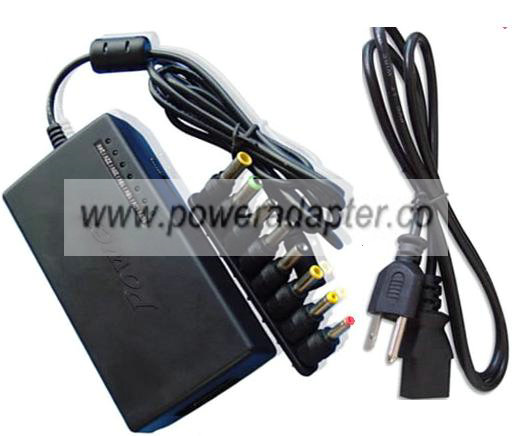 Universal AC ADAPTER 120W 15 to 24Vdc 5A 6A NOTEBOOK LAPTOP POWE - Click Image to Close