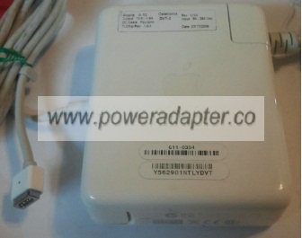 APPLE ADP-22-611-0394 AC ADAPTER 18.5Vdc 4.6A 5Pin Megnatic Used - Click Image to Close