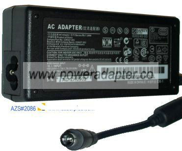 COMPAQ 239427-003 REPLACEMENT AC ADAPTER 18.5VDC 3.5A 65W POWER - Click Image to Close