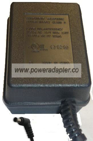 COMPONENT TELEPHONE 350904003CT AC ADAPTER 9V DC 200mA PLUG IN C - Click Image to Close