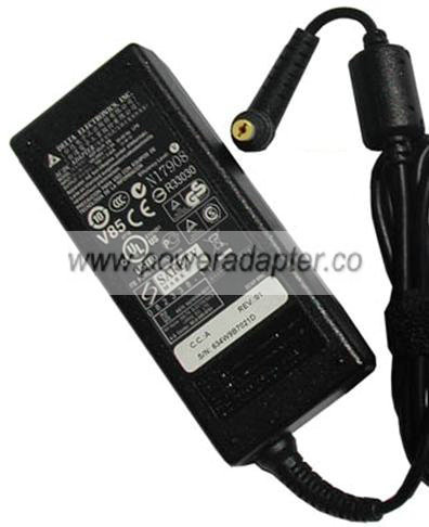 DELTA ADP-65JH DB AC ADAPTER 19V 3.42A ACER TRAVELMATE LAPTOP PO - Click Image to Close