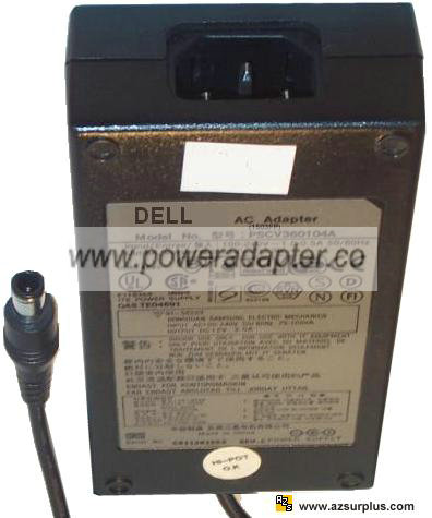 DELL PSCV360104A AC ADAPTER 12VDC 3A POWER SUPPLY 1503FP for 150